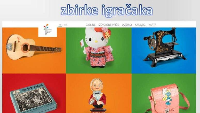 Virtualni katalog Zbirke igračka Hrvatskoga školskog muzeja